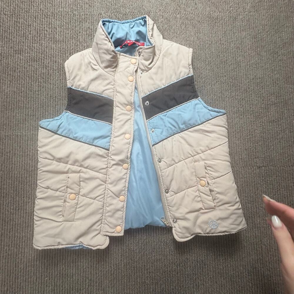 Vintage 90’s JJ Basics Women’s Insulated Puffer Vest Retro Style size large